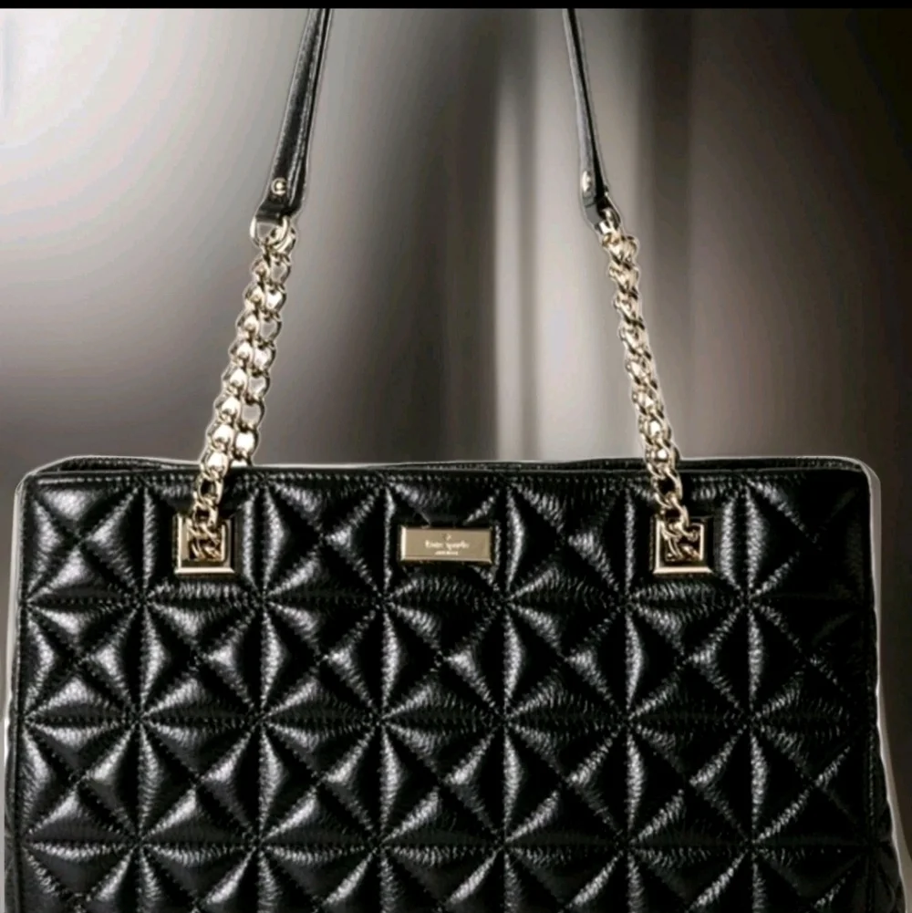 Kate Spade Sedgewick Place Phoebe Shoulder Bag Quilt Leather Pristine Cond RP448